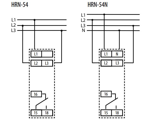 Подключение HRN-54
