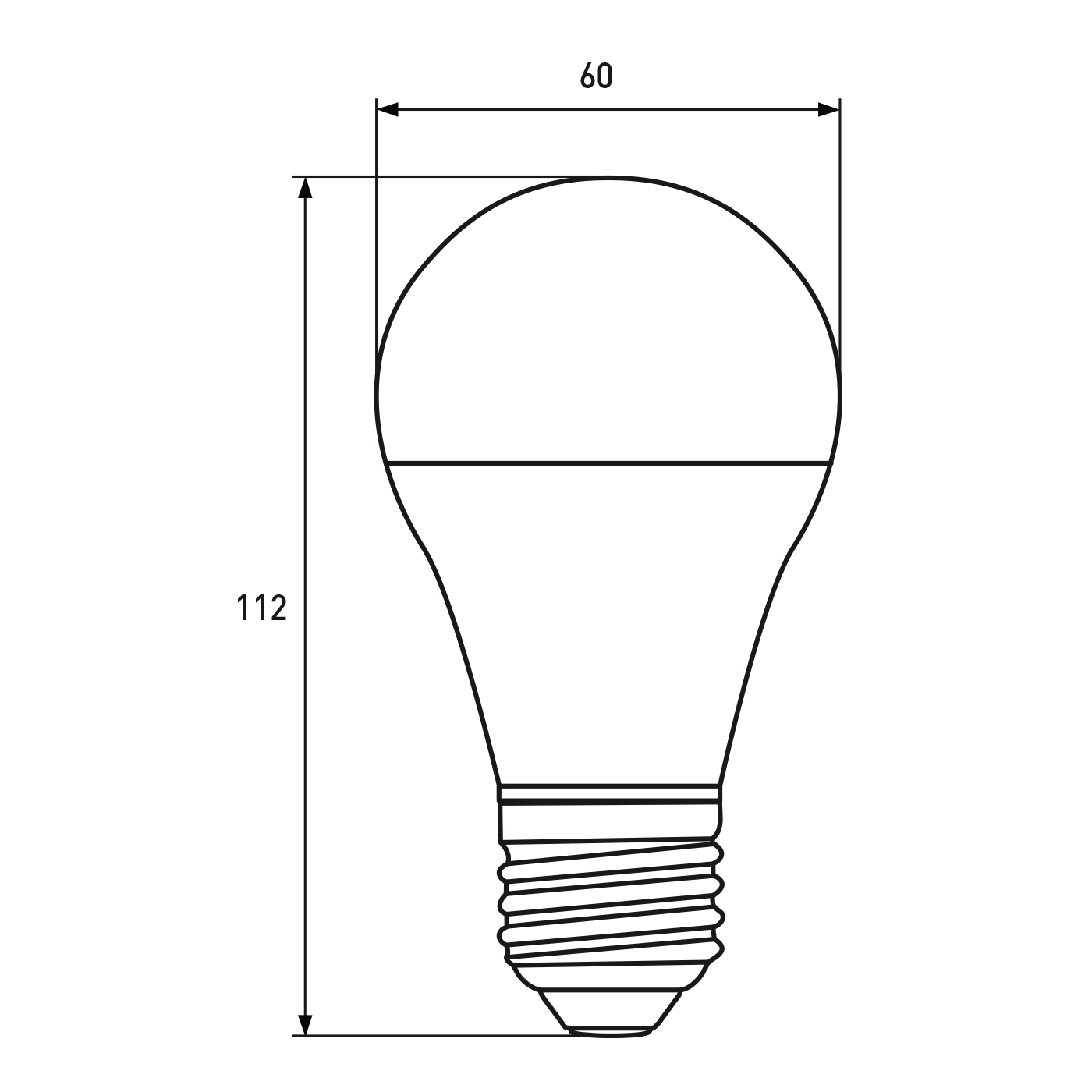 LED лампа с цоколем E27