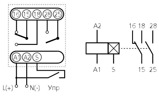 Схема подключения ВЛ-42